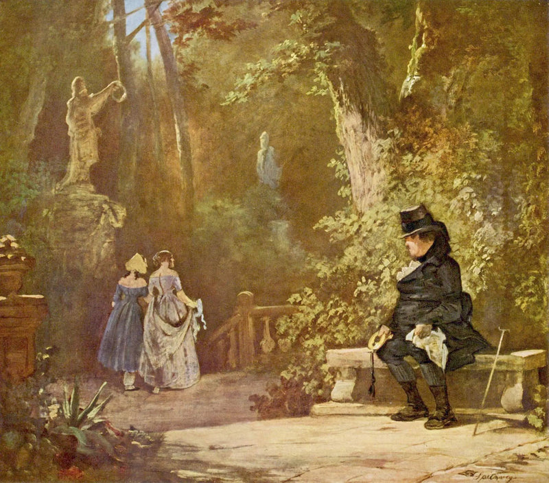 Den änklingen - Carl Spitzweg