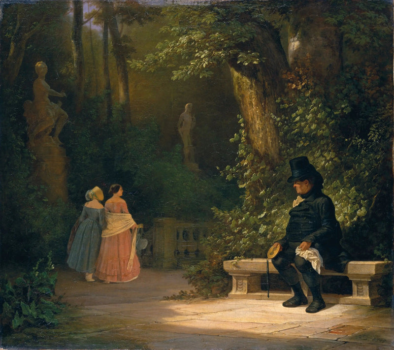 Den änklingen - Carl Spitzweg