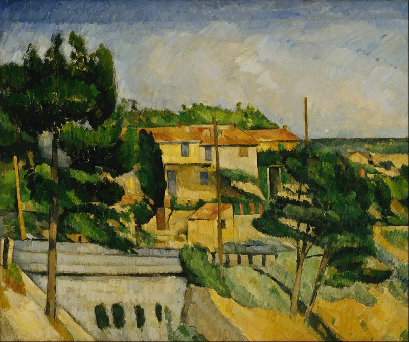 Viadukten vid l'Estaque - Paul Cézanne