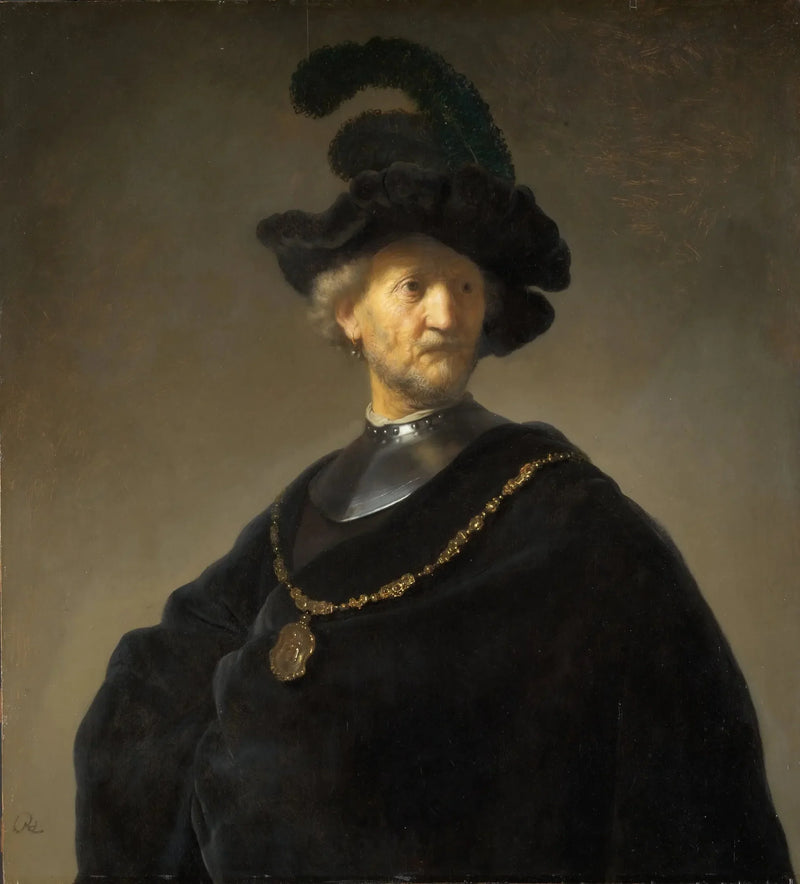 Den Gamle Mannen med Guldkedjan - Rembrandt