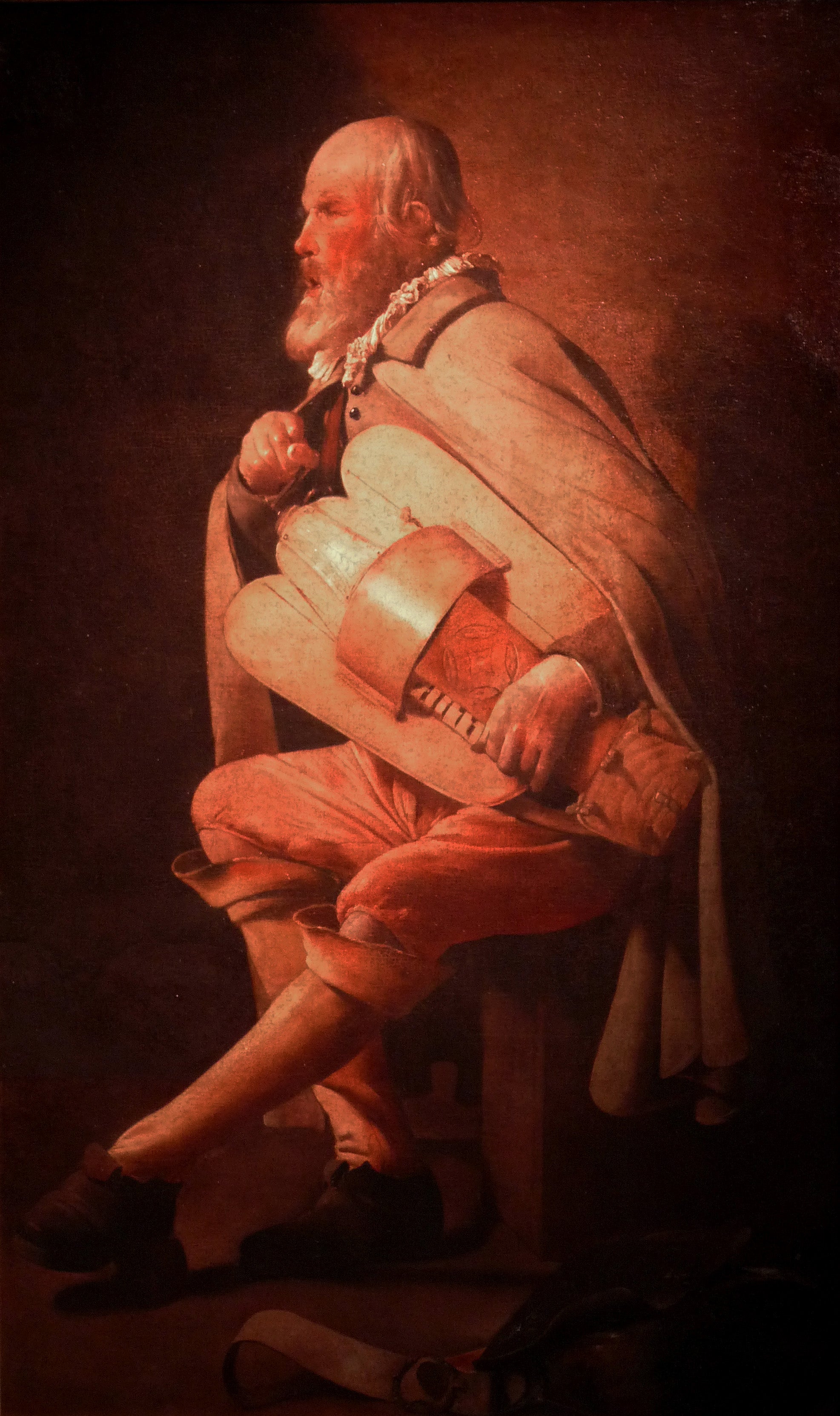 Le Vieilleur - Georges de La Tour - Alpha Reproduction