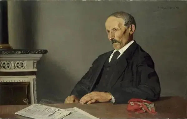 Den gamle portvakten - Félix Vallotton