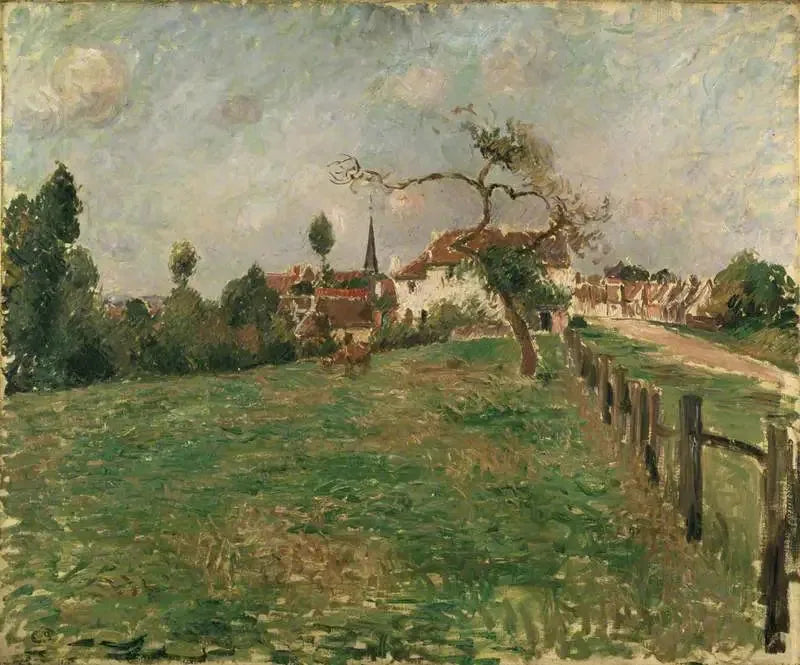 Eragny by - Camille Pissarro
