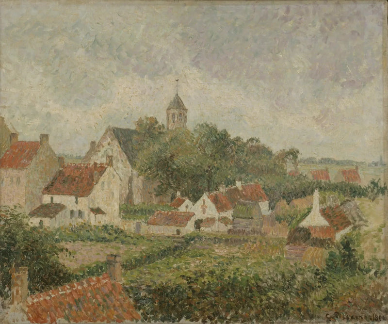 Bygden Knocke - Camille Pissarro
