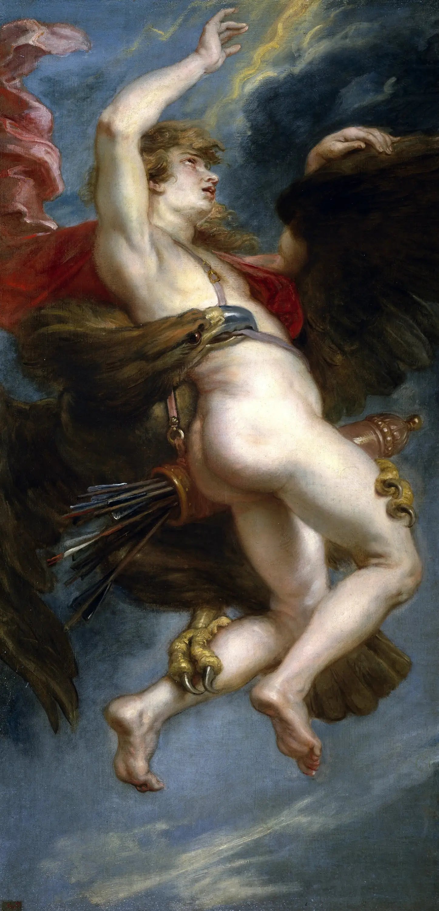 Le Viol de Ganymède - Peter Paul Rubens image 1 copie peinte à la main à l’huile
