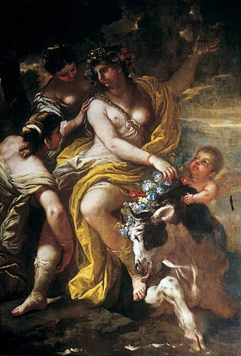 Europas våldtäkt - Luca Giordano