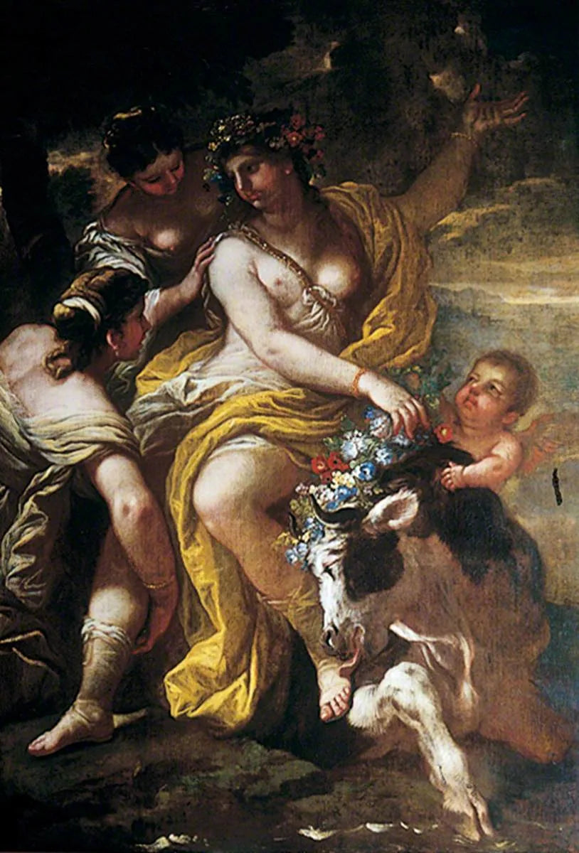 Europas våldtäkt - Luca Giordano