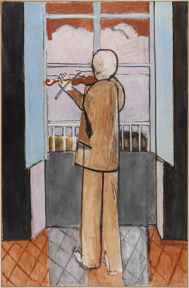Violinisten vid fönstret - Henri Matisse
