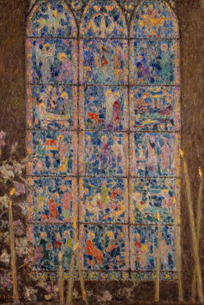 Fönsterglas, Chartres - Henri Le Sidaner