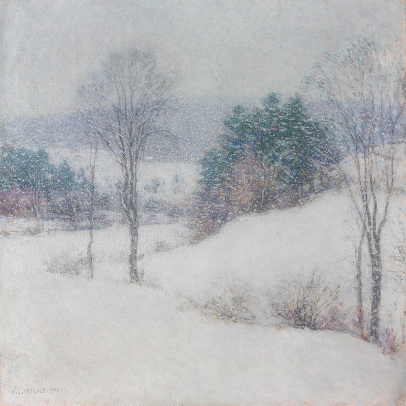 Den vita slöjan - Willard Metcalf