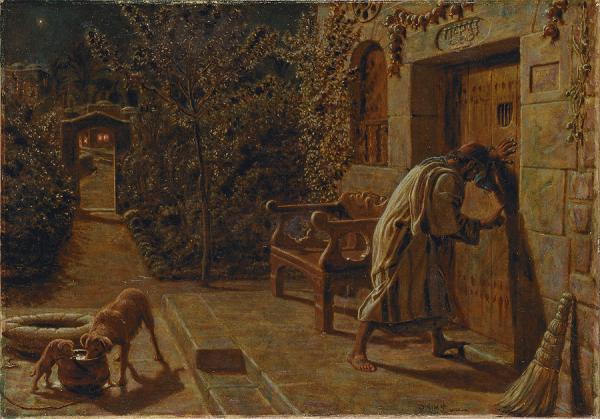 Den störande grannen - William Holman Hunt