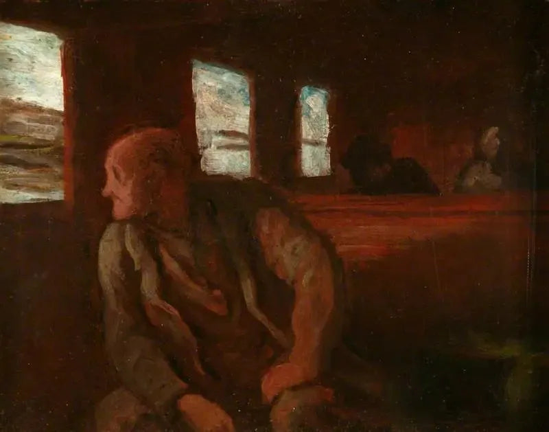 Tredje klassvagnen - Honoré Daumier