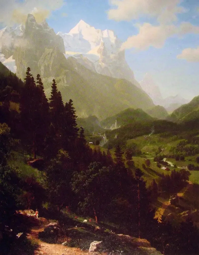 Wetterhorn - Albert Bierstadt