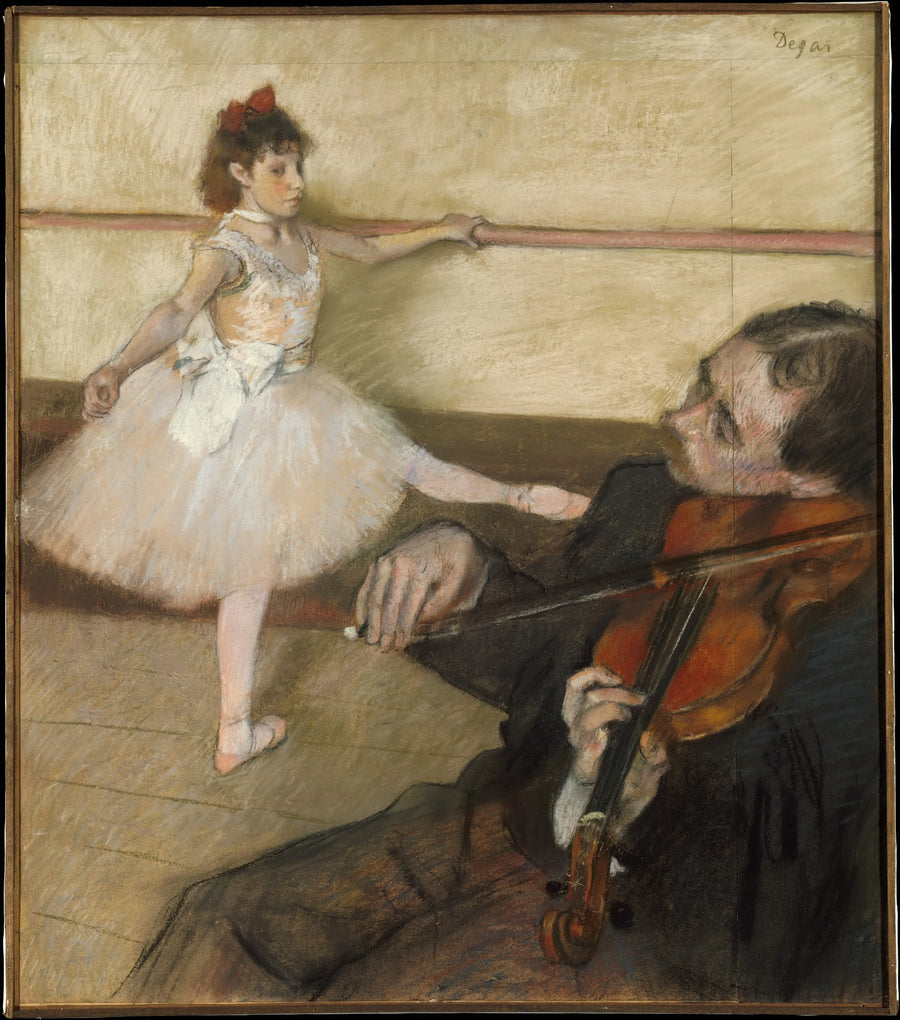 Danslektion - Edgar Degas