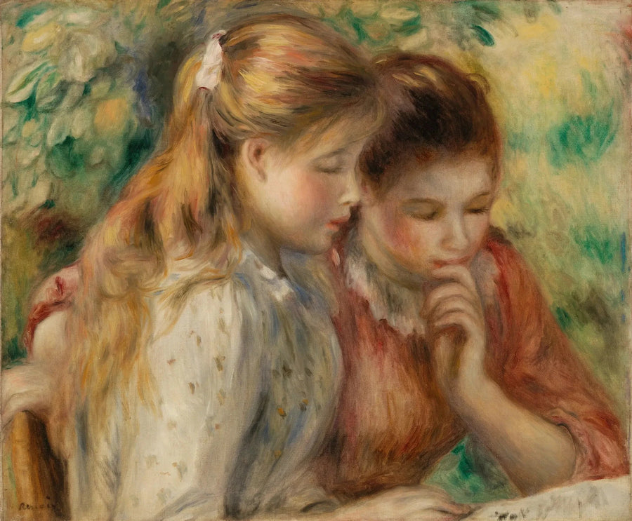 Läsning - Pierre-Auguste Renoir