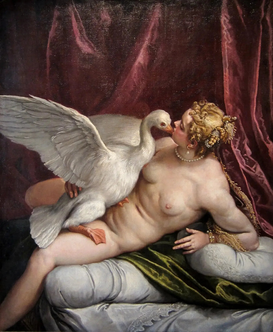 Leda och svanen - Paul Véronèse