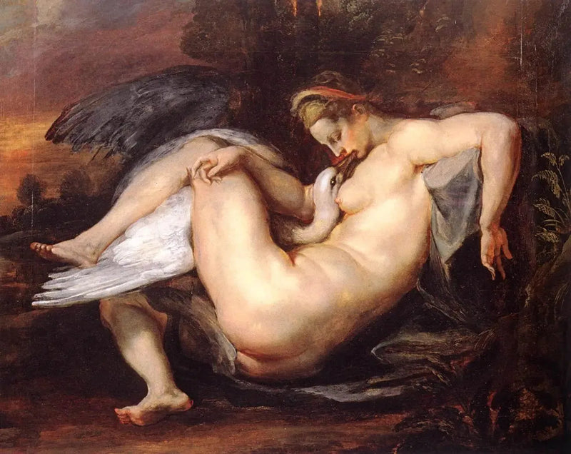 Leda och Svanten - Peter Paul Rubens