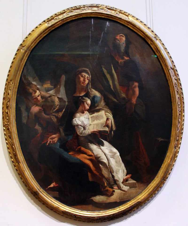 Madonnans utbildning - Giovanni Battista Tiepolo
