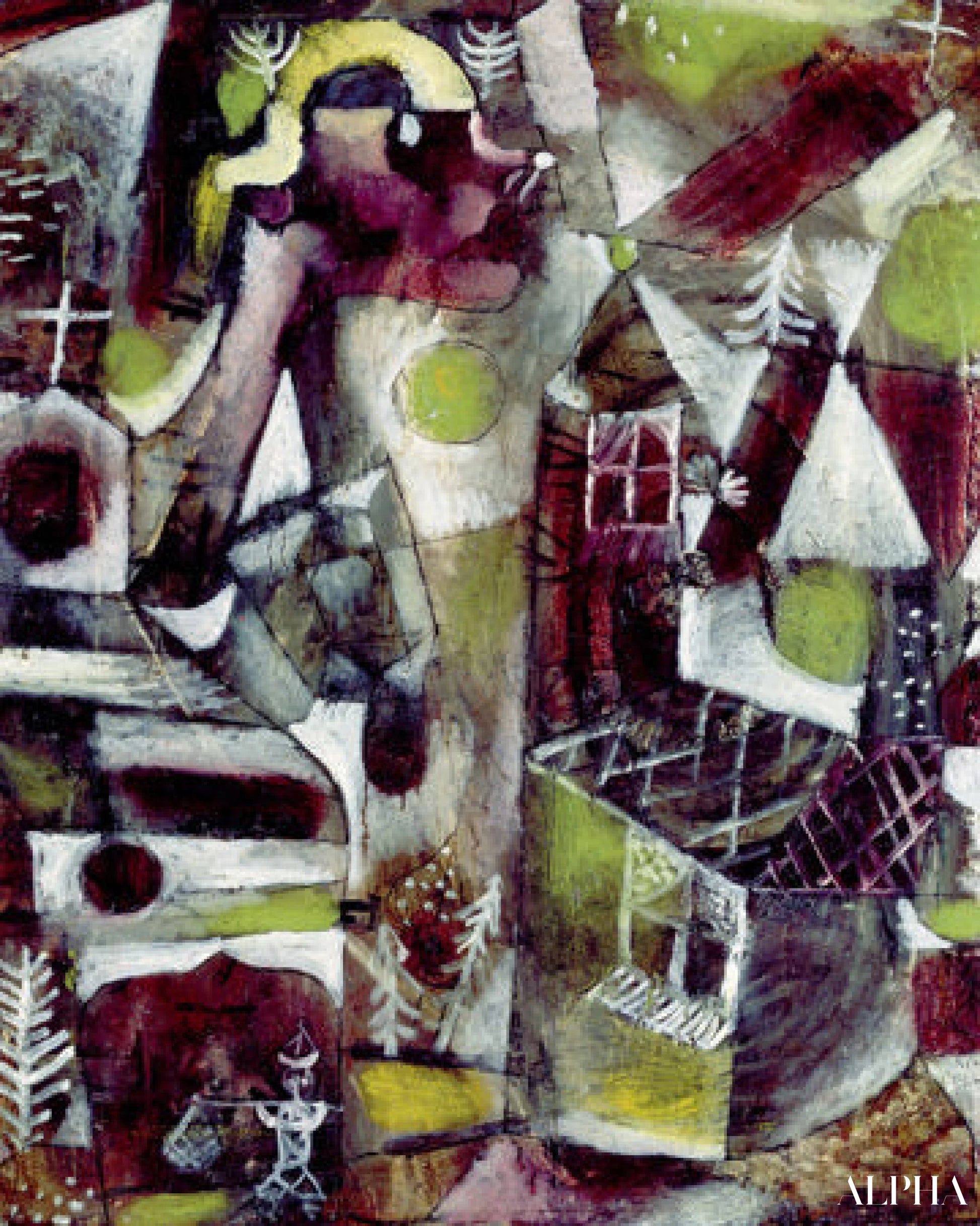Légende des marais - Paul Klee - Reproductions de tableaux et peintures haut de gamme