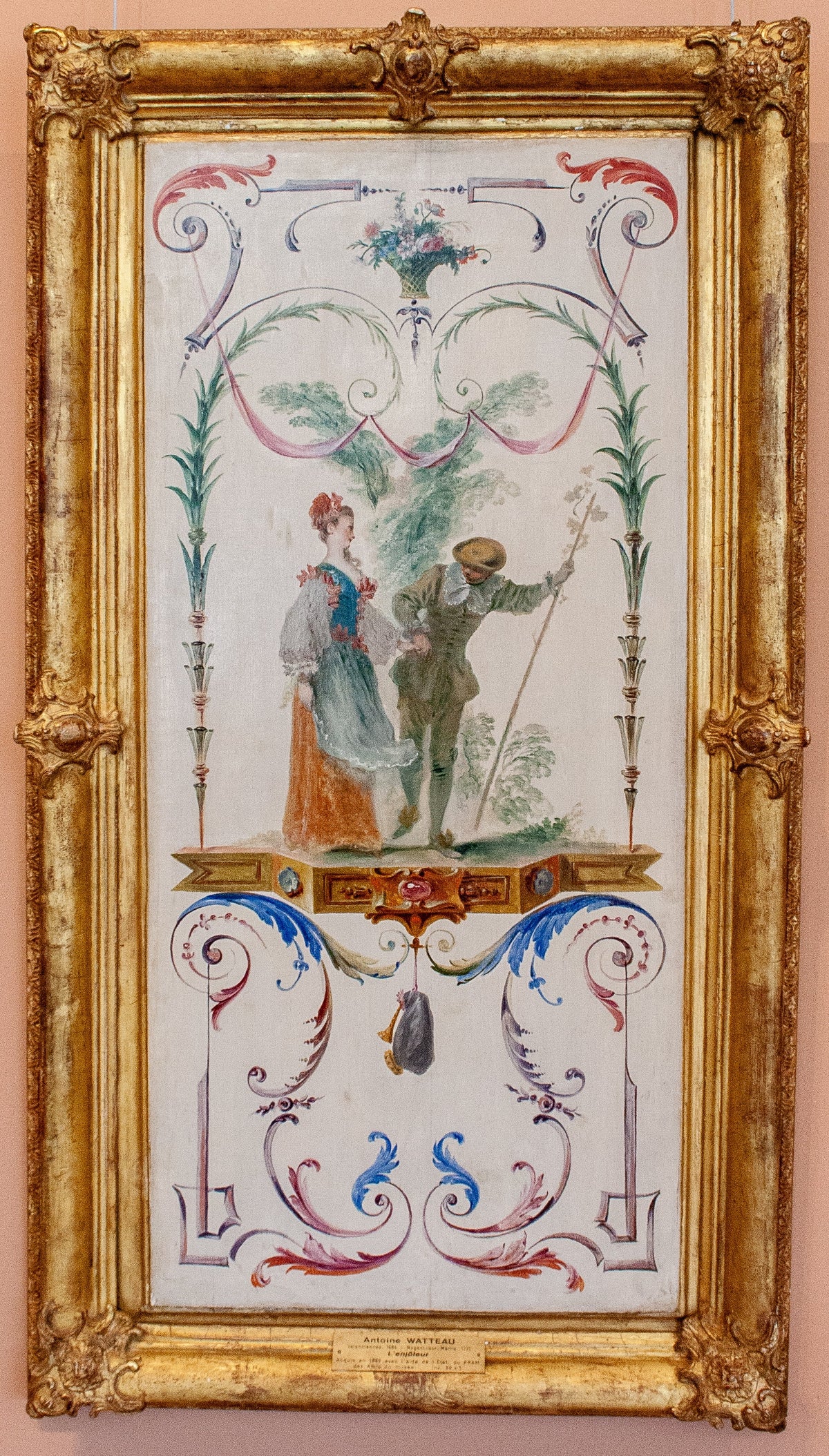 "L'enjoleur" - Antoine Watteau