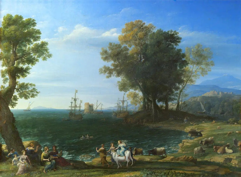 Europas borttagning - Claude Lorrain