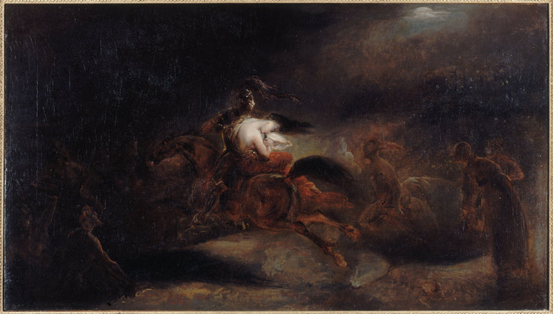 Lénore, de döda går snabbt - Ary Scheffer