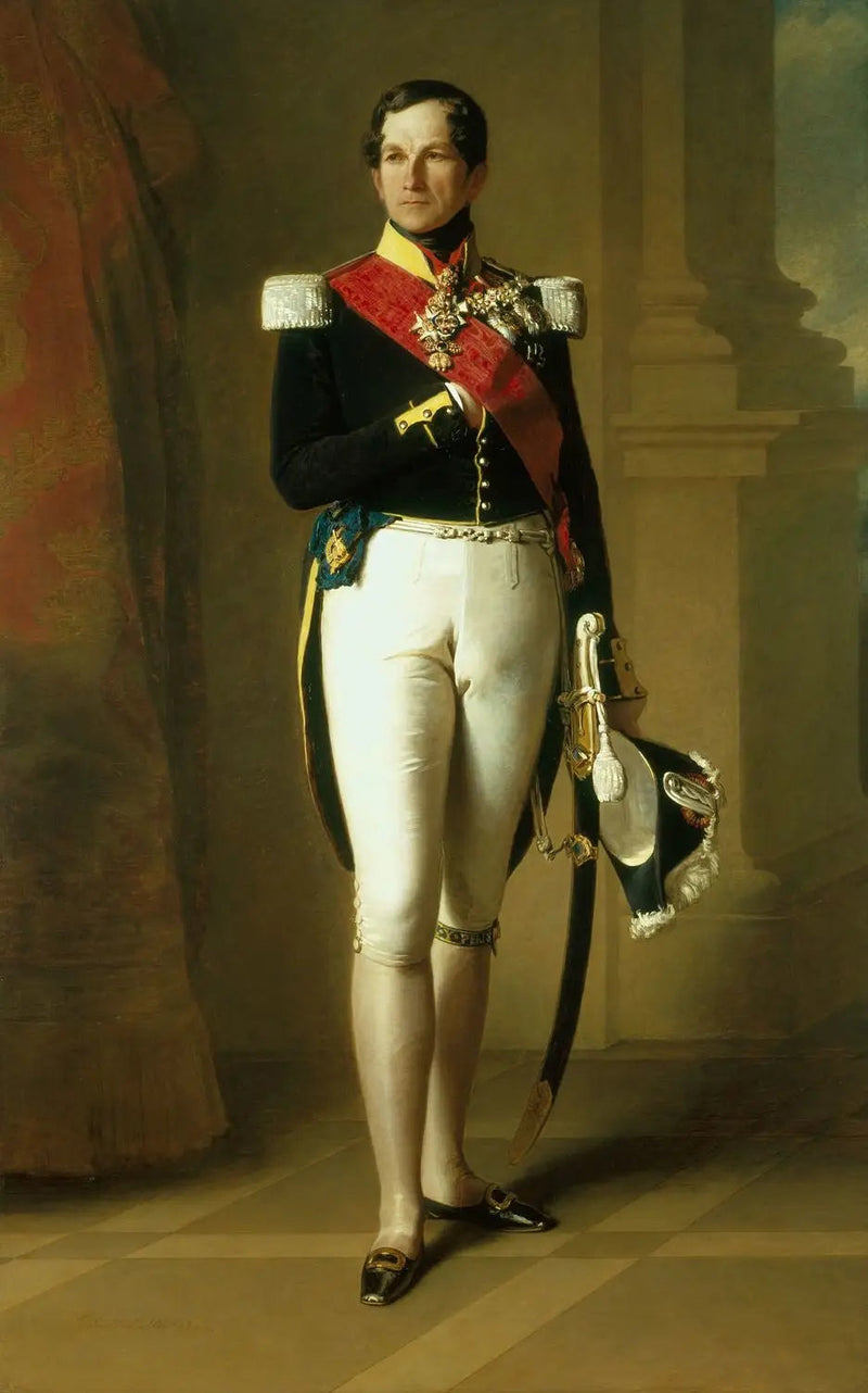 Leopold I, Belgarnas kung (1790-1865) - Franz Xaver Winterhalter