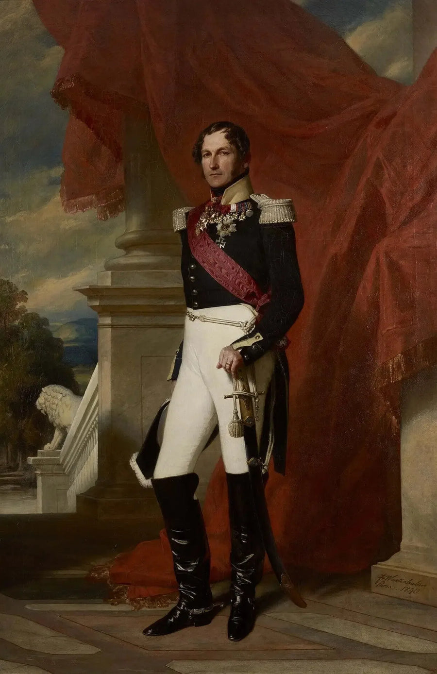 Leopold I, Belgarnas kung - Franz Xaver Winterhalter