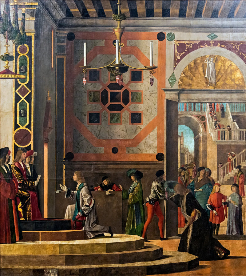 Adjö av ambassadörerna - Vittore Carpaccio