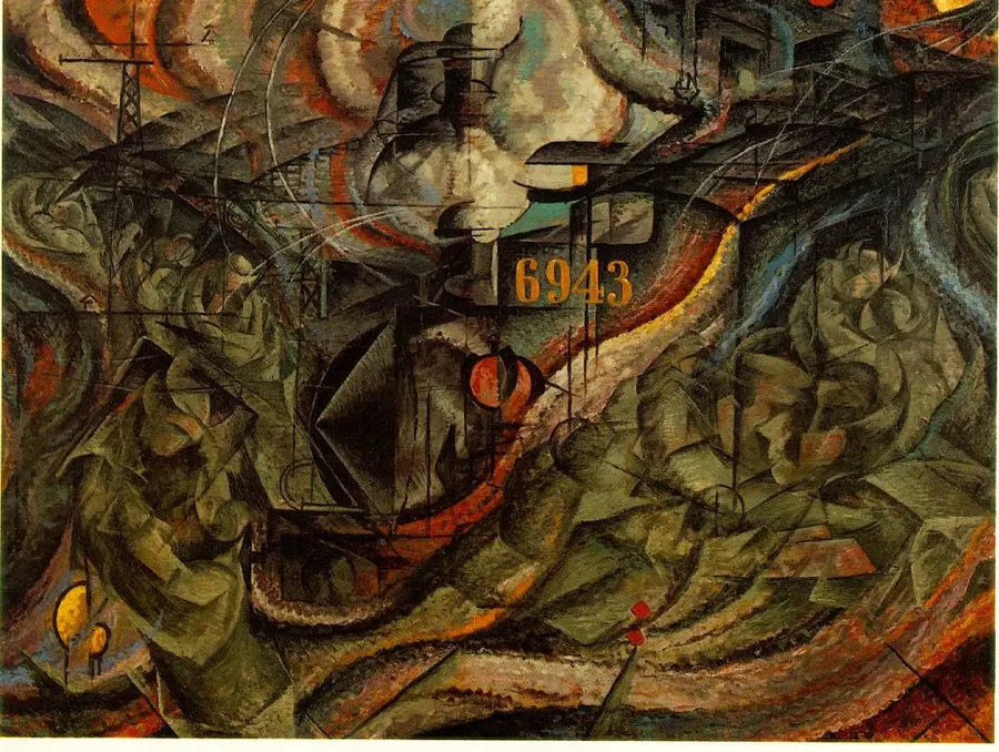 Farväl - Umberto Boccioni