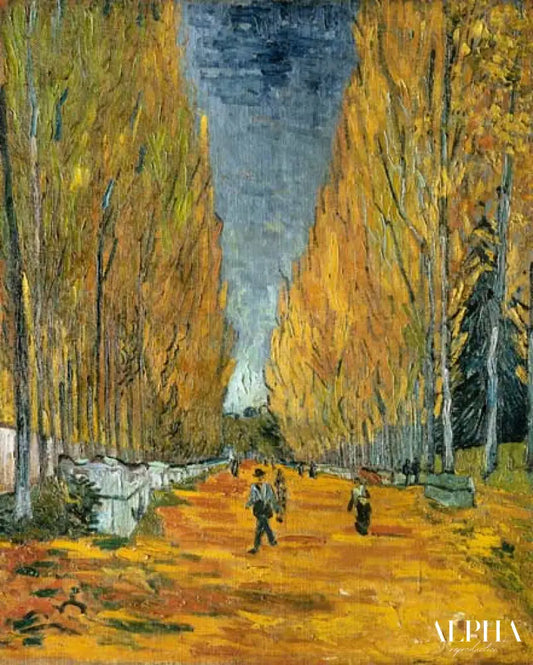 Les Alyscamps - Van Gogh - Reproductions de tableaux et peintures haut de gamme