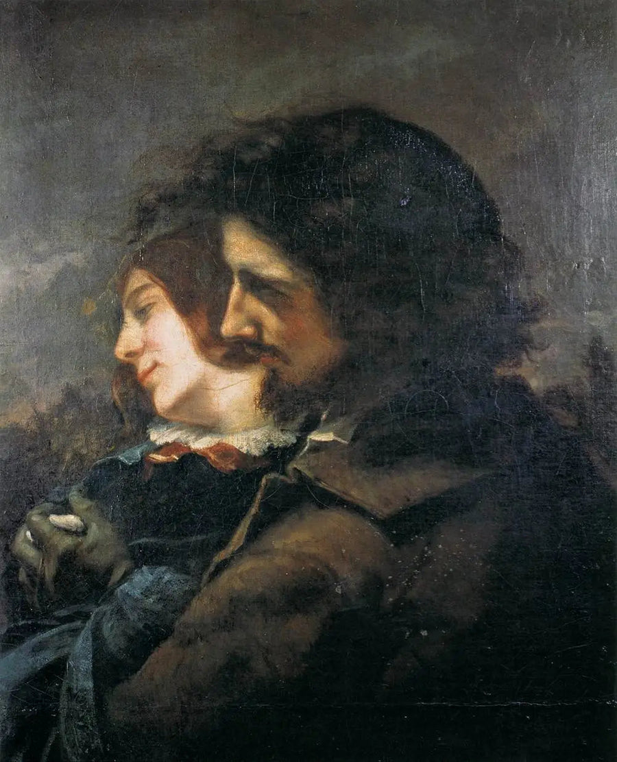 De lyckliga älskarna - Gustave Courbet