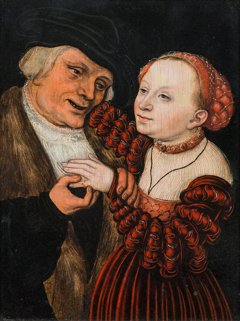 De olämpliga älskande - Lucas Cranach den äldre