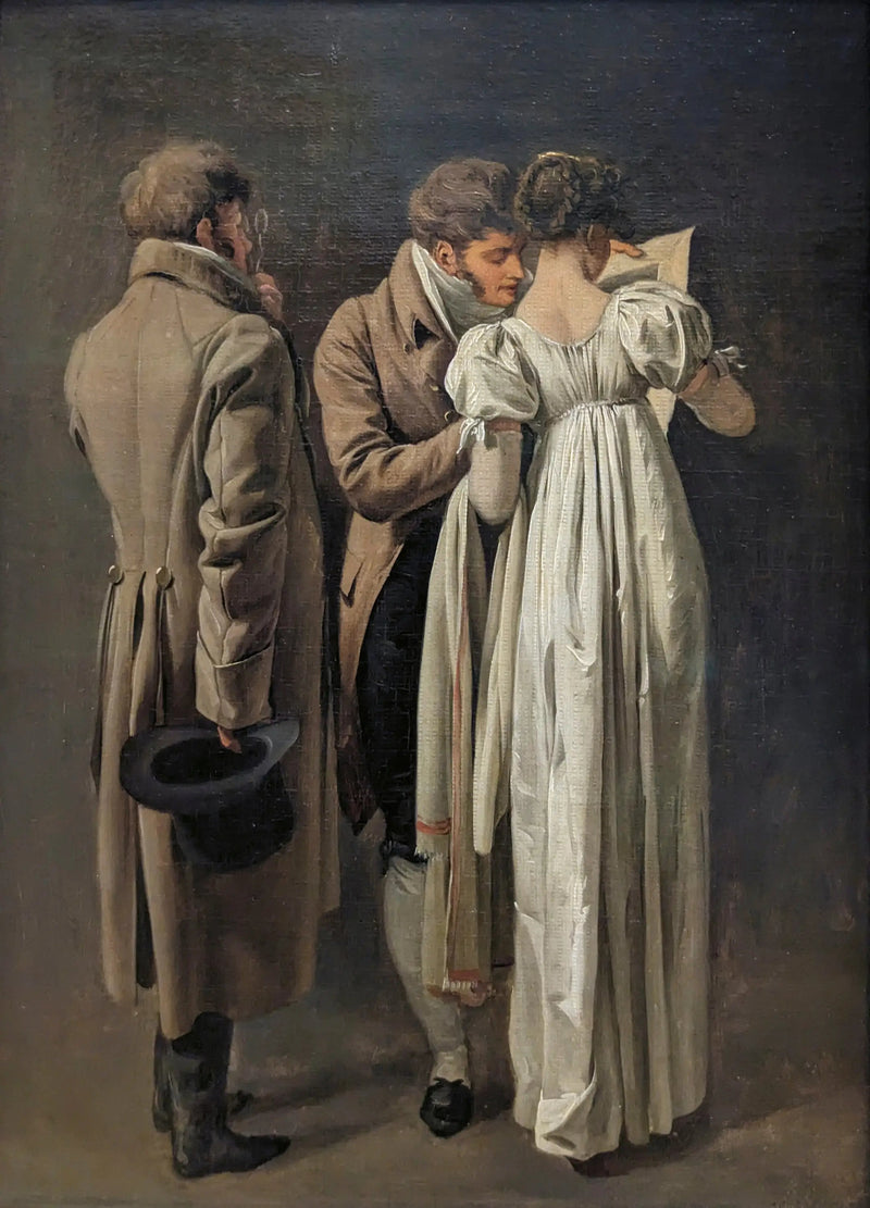 Älskare av kopparstick - Louis-Leopold Boilly
