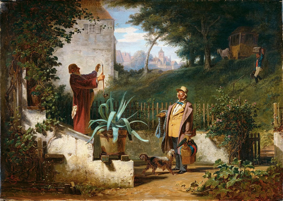 Barndomsvänner - Carl Spitzweg