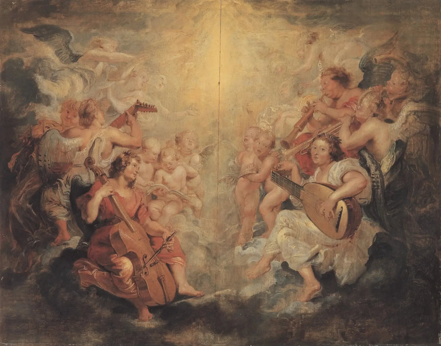 Musikens änglar - Peter Paul Rubens