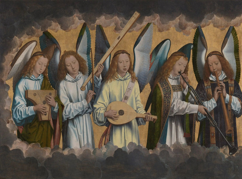 De musikaliska änglarna - Hans Memling