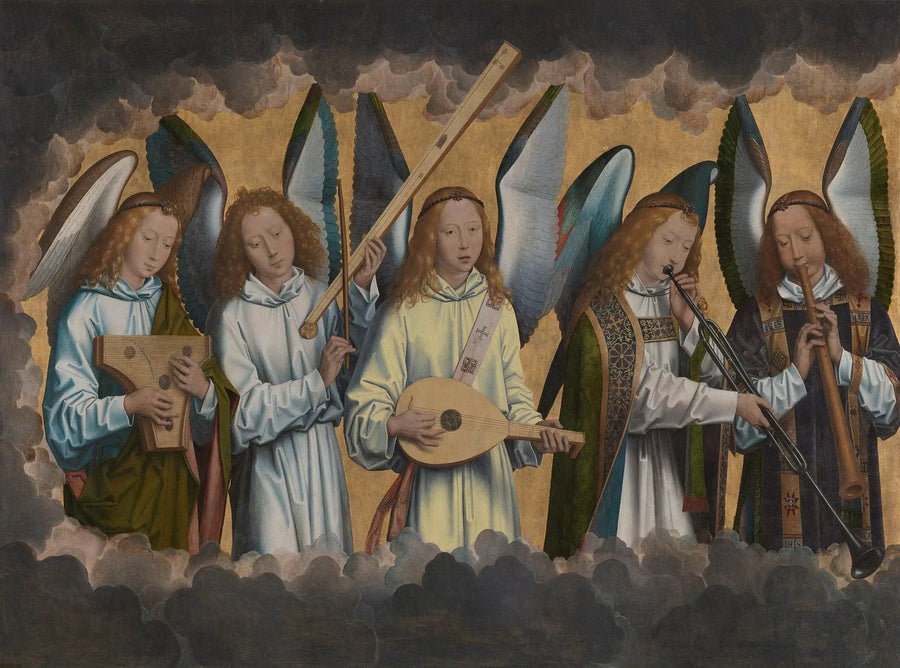 De musikaliska änglarna - Hans Memling