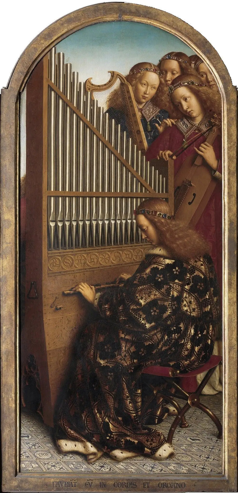 De musikerande änglarna - Jan van Eyck
