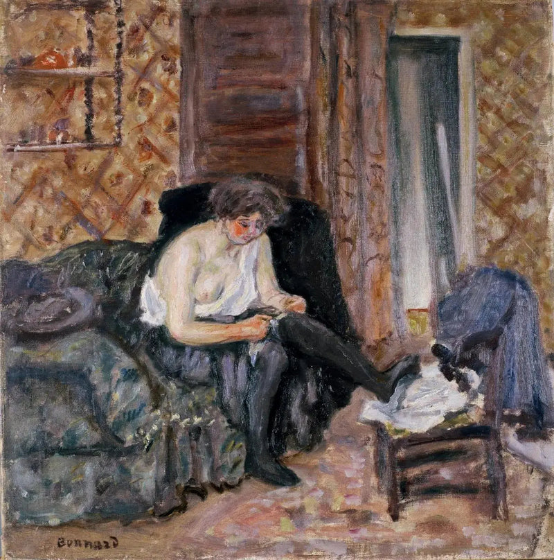 De svarta byxorna - Pierre Bonnard