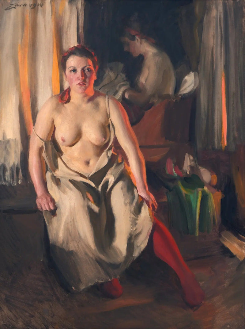 De röda strumporna - Anders Zorn