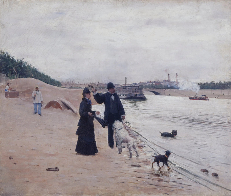 Seines stränder - Jean Béraud
