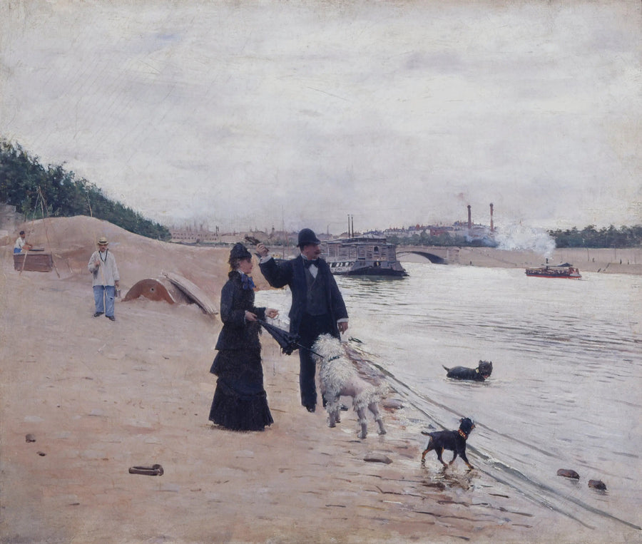 Seines stränder - Jean Béraud