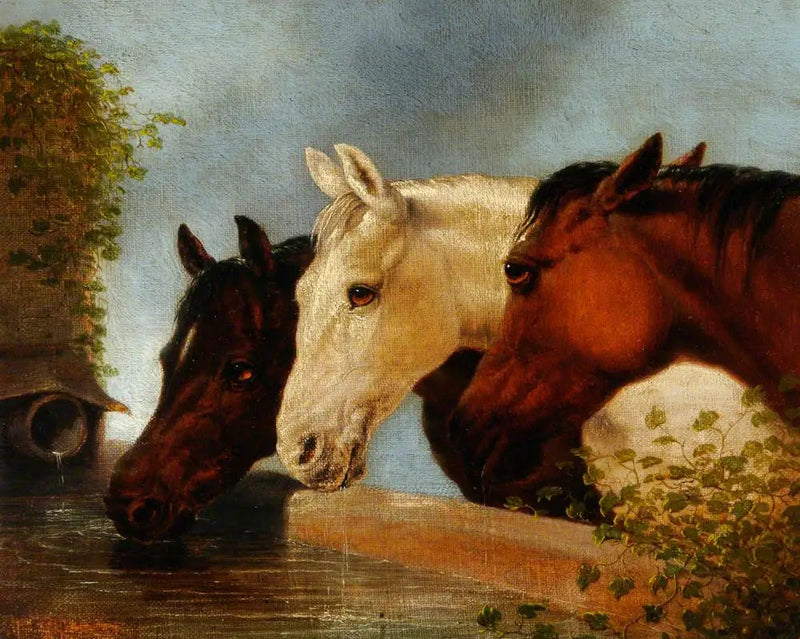 De goda tempelriddarna - John Frederick Herring, Sr.