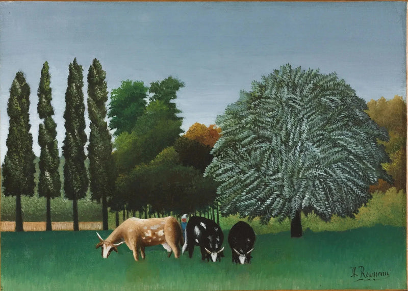 Oise-stranden - Henri Rousseau