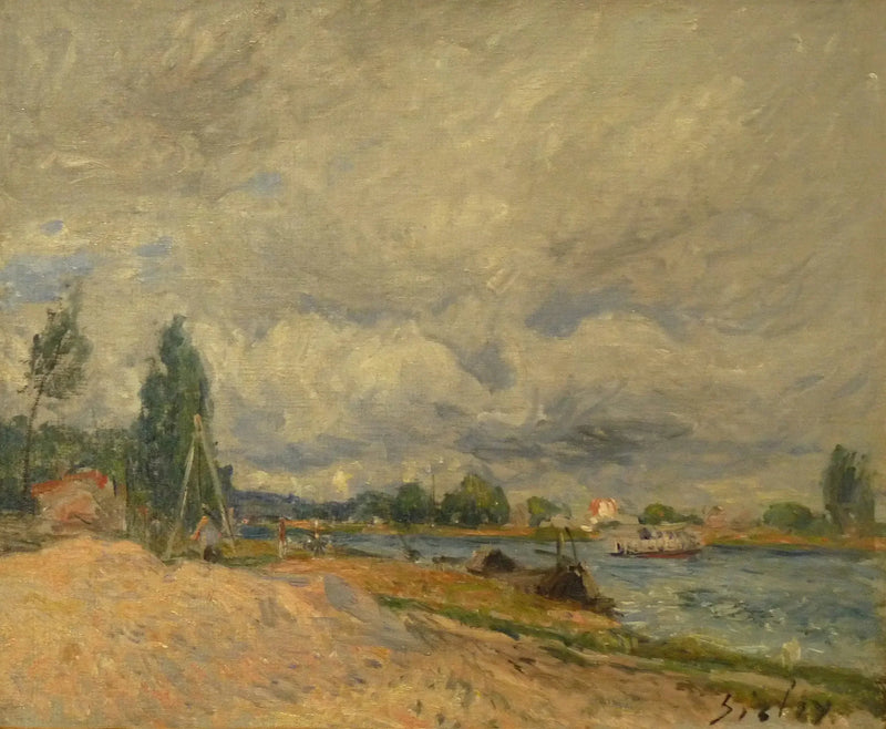 Loingstranden - Alfred Sisley