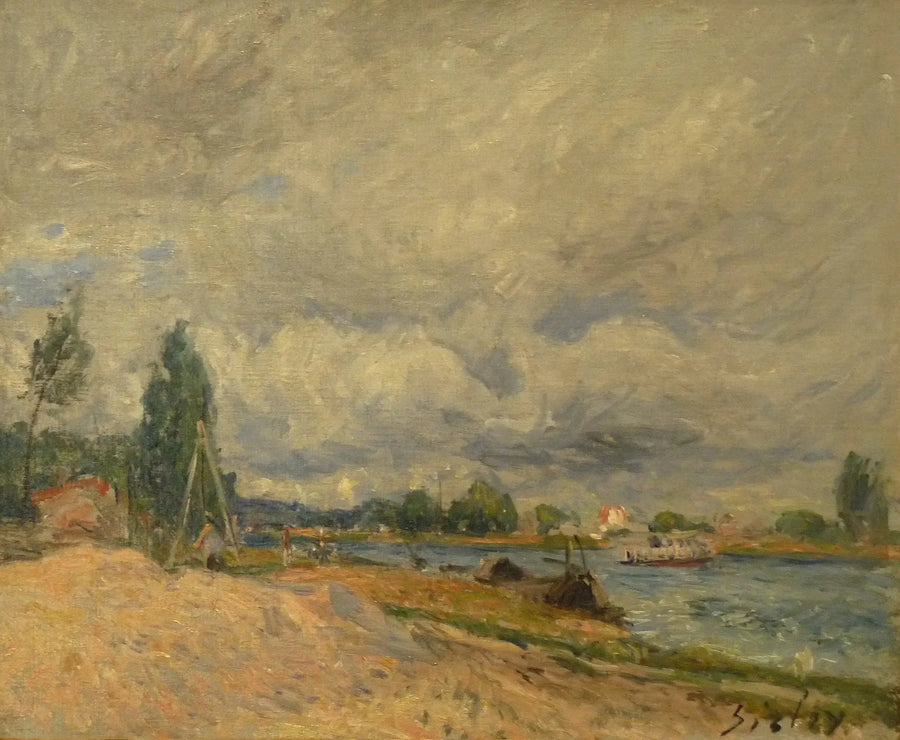 Loingstranden - Alfred Sisley