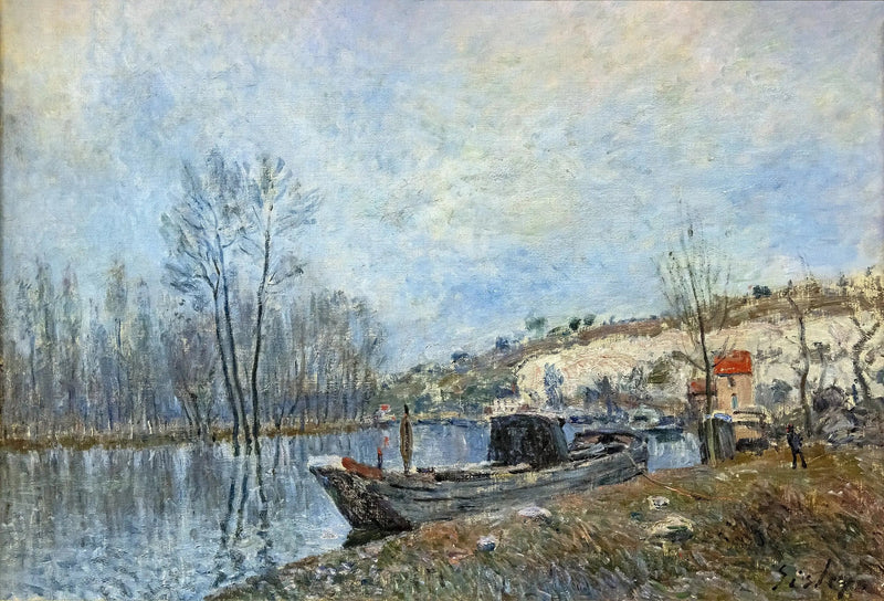 Loingkanterna mot Moret - Alfred Sisley