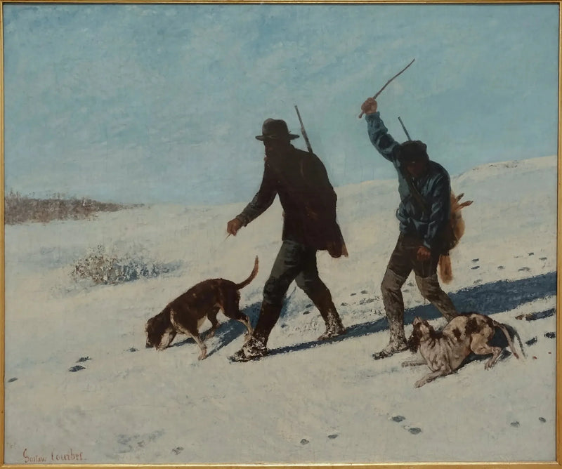 Jägare, Ornans - Gustave Courbet