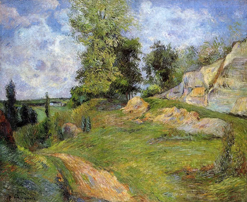 Kålens stenbrott, nära Pontoise - Paul Gauguin